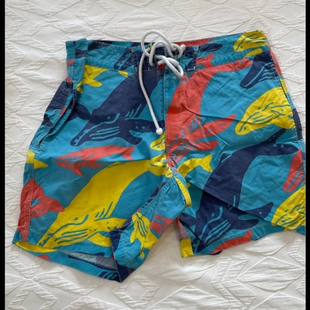 J Crew Swim Trunks Size 31